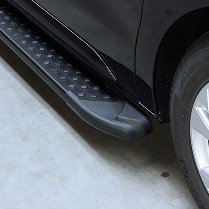 DOT - Trittbretter aus schwarzem Aluminium f&uuml;r Transporter - Set mit 2 Stk.